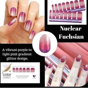 NEW/SEALED Color Street Nuclear Fuchsian